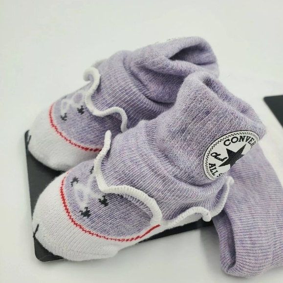 Converse Baby Girls Hat & Booties - Picture 2 of 3